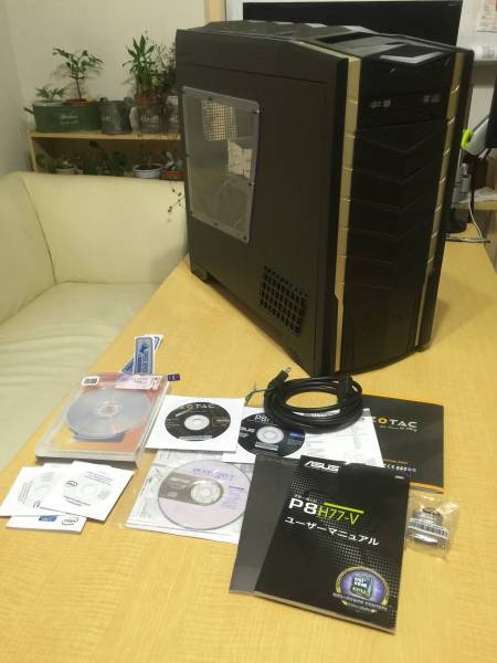 【中古自作PC】COREi7 3770K 3.5搭載自作PC