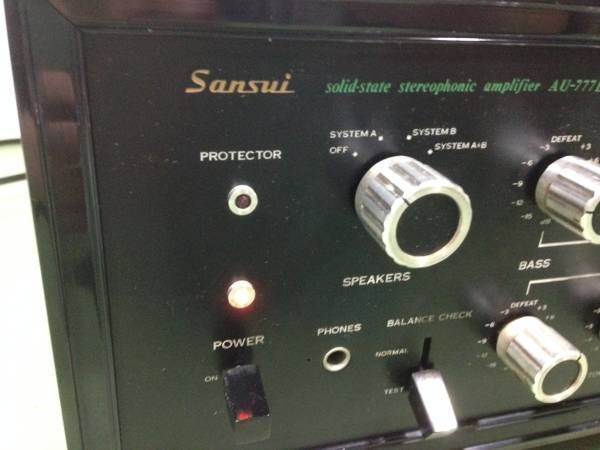 ■SANSUI　山水 AU-777D プリメインアンプ