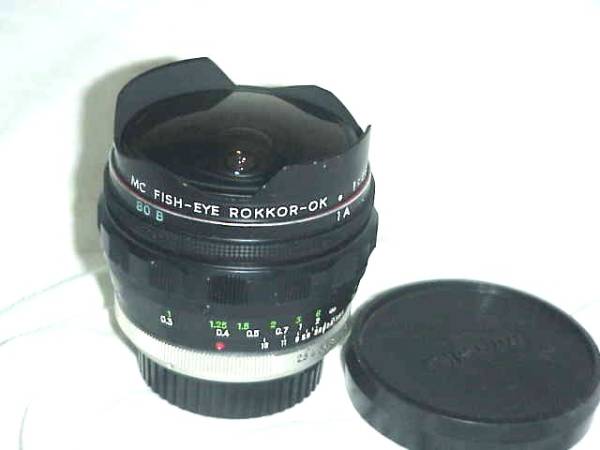 ミノルタ MC FISH-EYE ROKKOR-OK 1：2.8 f=16mm ジャンク