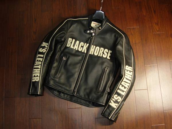 R54■美品　カドヤ　牛革　ライダース　ジャケット　Ｍ