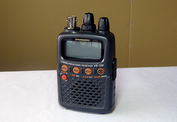 中古品 28年8月購入保証書付き】YAESU VR-150 オプション6点付