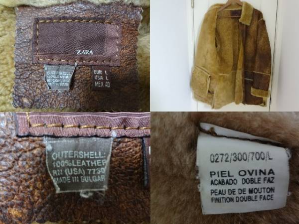 Zara ザラ メンズ リアルムートンコート Us L ポルトガル製 男性用 売買されたオークション情報 Yahooの商品情報をアーカイブ公開 オークファン Aucfan Com