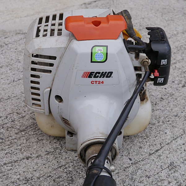 ECHO エコー 刈払機 CT24 エンジン式 2サイクル 中古品 草刈機