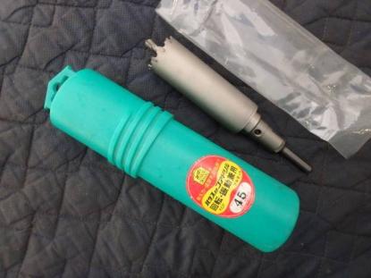 即決税込未使用ハウスBM振動コアビット45mmストレート軸モルタル