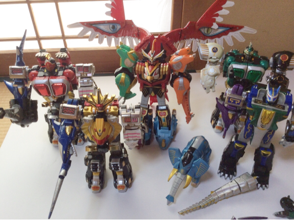 超希少百獣戦隊ガオレンジャー DXロボ玩具セット 人生に玩具あり（旧 
