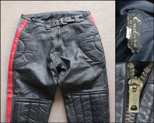 70〜80s vintage パテッドレザーパンツ モトクロスパンツ W80cm LEATHER PANTS 70〜80s パテッドレザーパンツ モトクロスパンツ W80cm