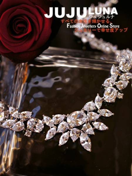 ★即決★超高級☆スワロフスキー使用　ゴージャス ネックレス