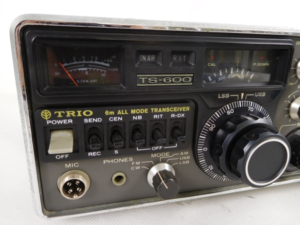 アマチュア無線 TRIO TS-600 50MHz オールモードトランシーバー ジャンク品