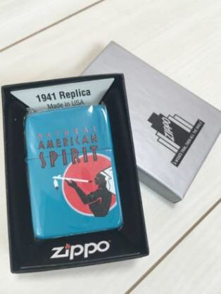 2001年製 ZIPPO (タディアンドキング) フェザーメタル Tady & King 
