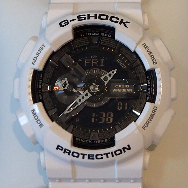 CASIO/カシオ G-SHOCK GA-110GW ホワイト