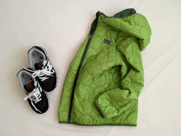 美品*パタゴニア リバーシブル ダウン ジャケット/レディース