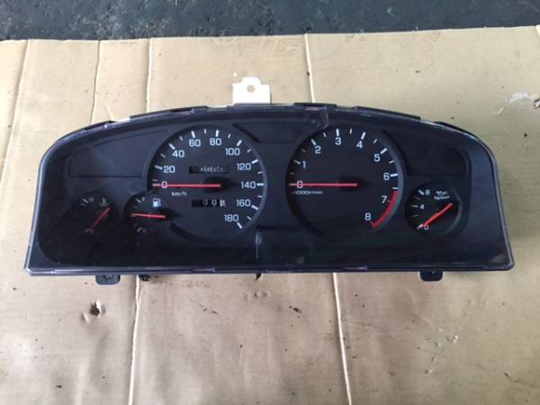 スカイライン R33 RB25DETターボ純正５速メーター ECR33