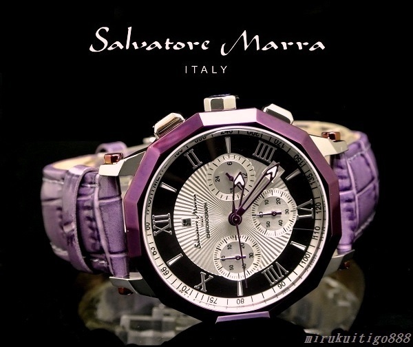 サルバトーレマーラ Salvatore Marra クロノグラフ 腕時計 メンズ 