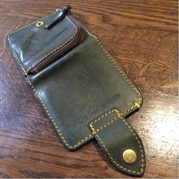 リュウ Ryu 二つ折り財布 Kuduレザー 8 500 Abilitas Mx