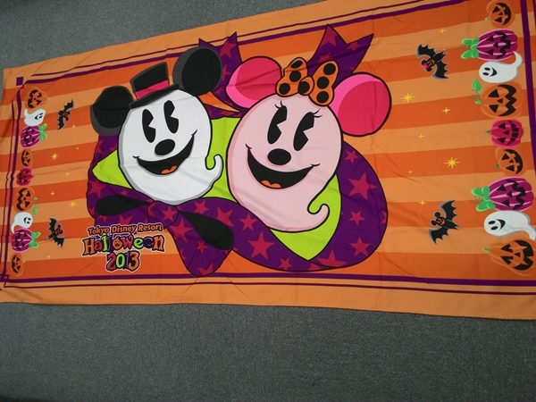 ミッキー&ミニー アンバサダーベッドスロー ハロウィン2013 E1D3