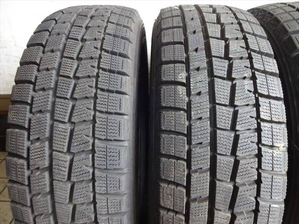 スタッドレス 185/65R15 DUNLOP WINTERMAXX 4本 イボ付き