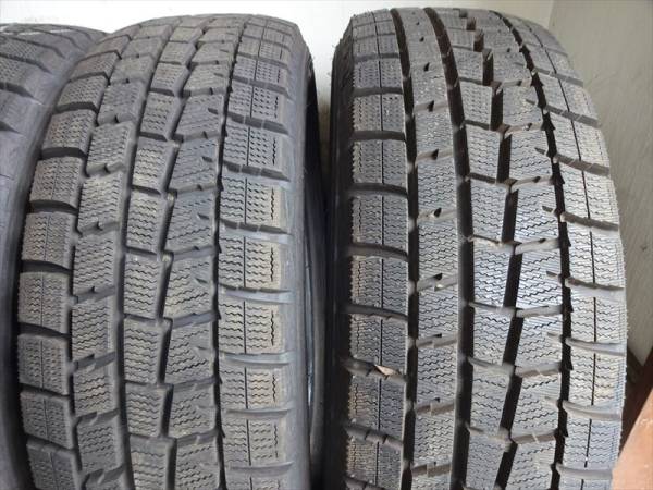 スタッドレス 185/65R15 DUNLOP WINTERMAXX 4本 イボ付き