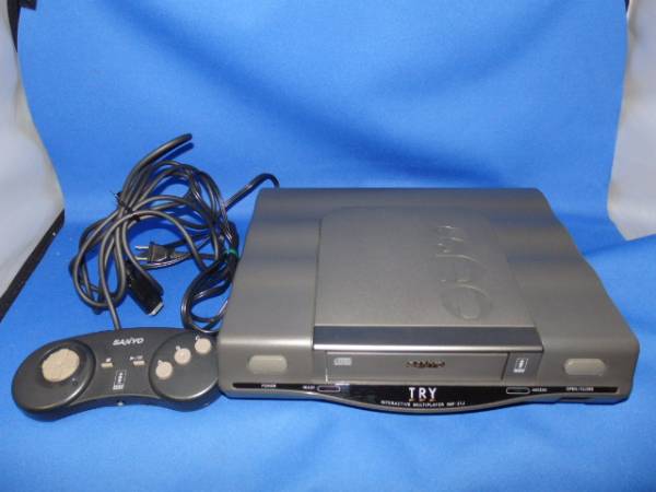 SANYO 3DO TRY本体 コントローラー 箱付 動作oK 良品B 3DO テレビ