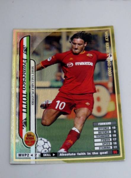 A Serie WCCF 2002-03 Panini Football - Soccer Champion Legends
