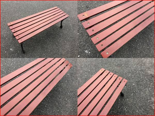 P3501★ガーデン　ベンチ★木製★122ｃｍ×40ｃｍ