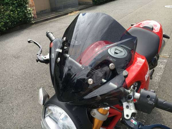 ◆モンスター1100 GIVIメーターバイザー スクリーン