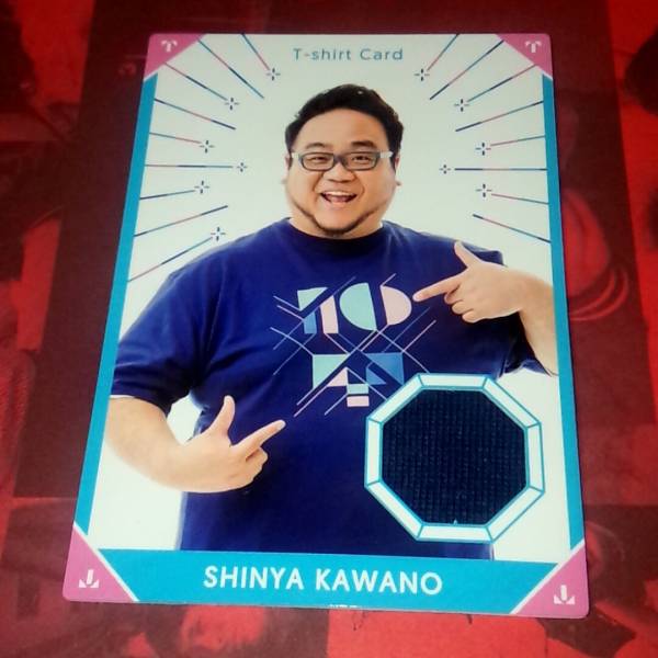 CUE DREAM JAM-BOREE 2016 河野真也 Ｔシャツ カード トレカ