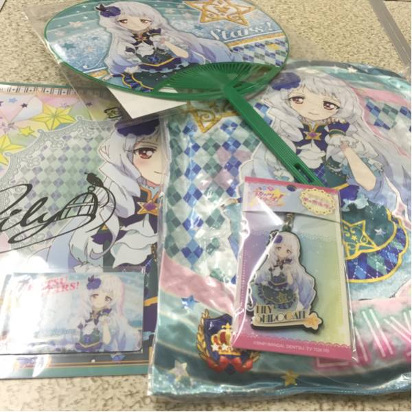 アイカツスターズ ショップ限定 白銀リリィ グッズセット