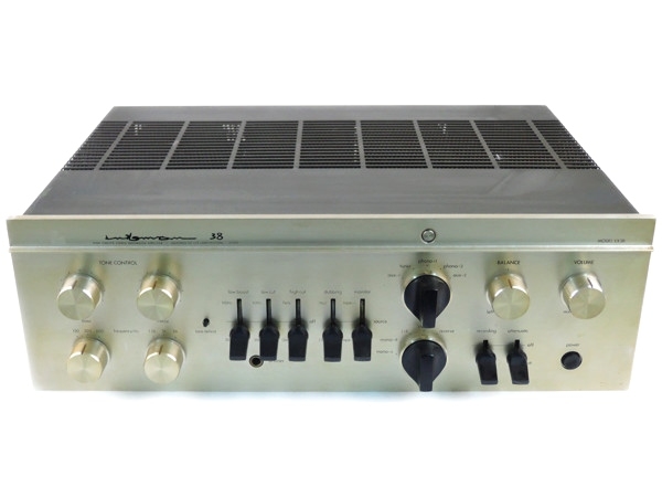 ジャンク LUXMAN LX38 プリメイン アンプ 管球式 Y2054692 JLUXMAN