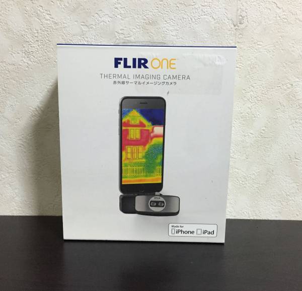 赤外線サーモグラフィー FLIR ONE】iOS 赤外線 サーモグラフィー iPhone iPad 未使用 FLIR
