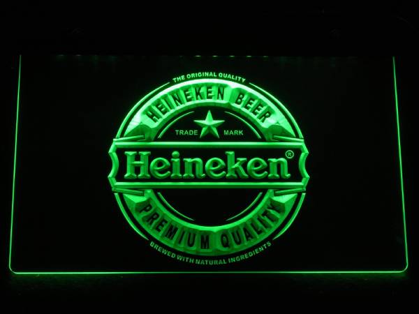 【LEDネオンパネル】Heineken★ハイネケン★ビール★看板★店舗
