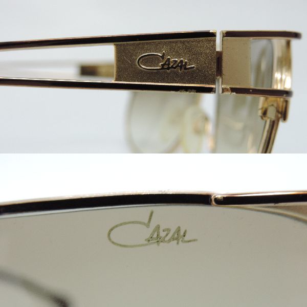 CAZAL カザール　サングラス MOD935 ケース付き ☆カザール/CAZAL サングラス 935 ゴールド ケース付き カザール/CAZAL