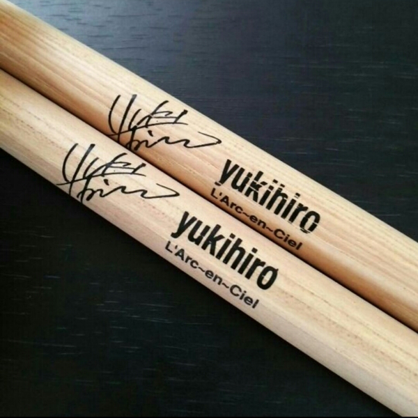 L'Arc～en～Ciel yukihiroモデル ドラムスティック pearl(スティック