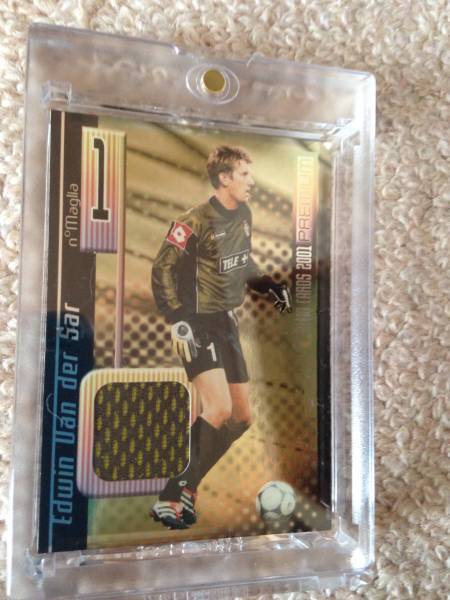 PANINIカルチョ2001 ファンデルサール ジャージカード