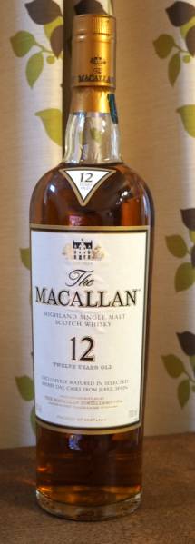 未開栓 マッカラン 12年 スコッチ ウイスキー 700ml 箱付き 40% 飲料