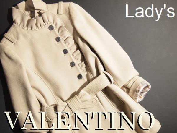 x0231H4□VALENTINO ROMA(ヴァレンティノ)秋冬 ウールコート□rb