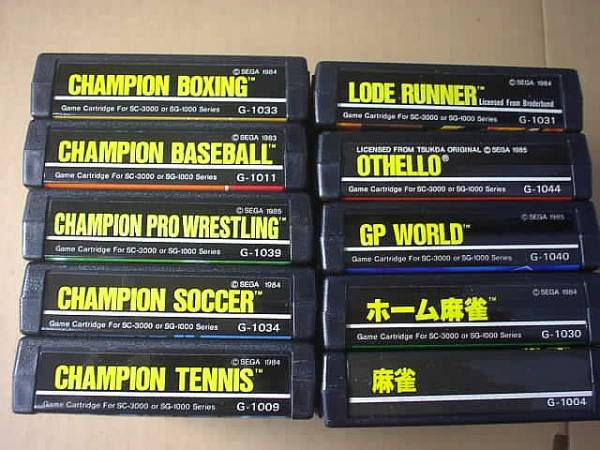 オセロ・ロードランナー・麻雀・GPワルード等 10本まとめて