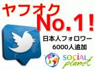 【銀行振込専用】 Twitter 日本人フォロワー6000人追加 (保証有)