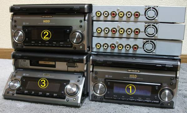 AVIC-ZH900MD HDDナビ 3台セット ジャンク 送料格安