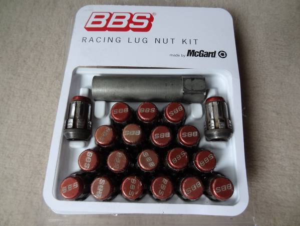 即決 BBS レーシングラグナット マックガード 1.25 スバル 日産 最終