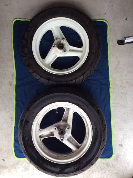売り切り NSR50.80 純正ホイール前後セット！モンキー流用に ！