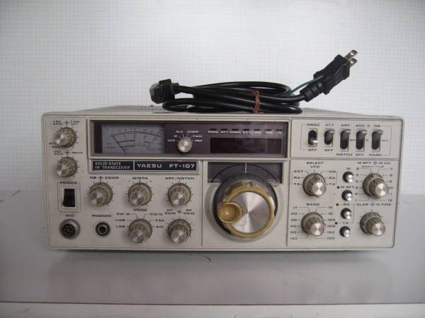 YAESU【FT-107】100wトランシーバ ジャンク 取説有 Yahoo!オークション