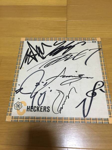 チェッカーズ Yahoo!オークション サインの中古品 メルカリ 直筆サイン