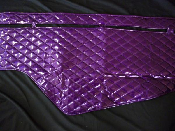 月光ｚｅｒｏダッシュマット日野グランドプロフィア用パープル