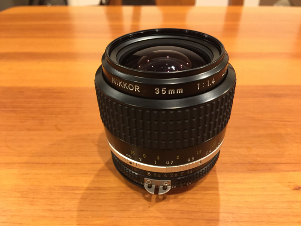 ニコン Ai-s NIKKOR 35mm F1.4 Made in Japan 美品！