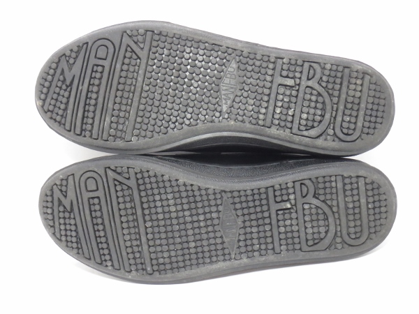 美品 MANEBU マネブ BCN ペニーローファー 黒 42(26.5cm) MANEBU