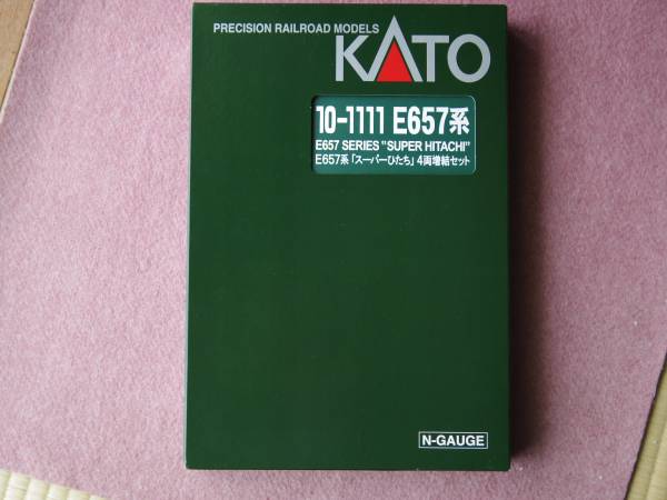 KATO E657系“スーパーひたち”4両増結セット(10-1111) 未走行品