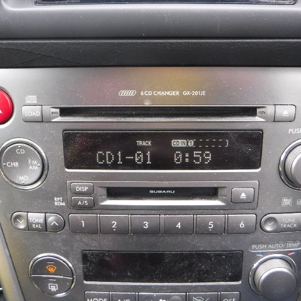 レガシィ(BP5) 6連CDチェンジャー 保証(GX-201JEF2)*K006703