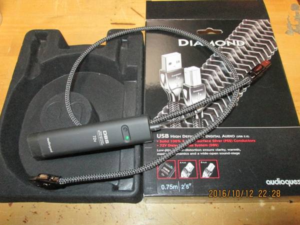 ♪♪audioquest Diamond/USB/0.75m♪♪