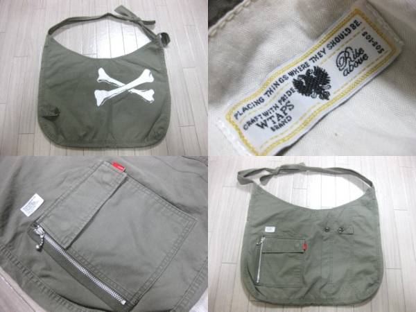 wtaps PEP / BAG クロスボーン ショルダーバッグ 名作 WTAPS ダブルタップス PEP クロスボーン ショルダーバッグ