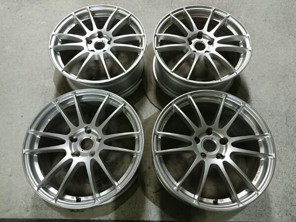 美品 RAYS グラムライツ 57Xtreme ブルー 18インチ 7.5J+50 4本